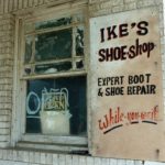 Ike's shoe shop